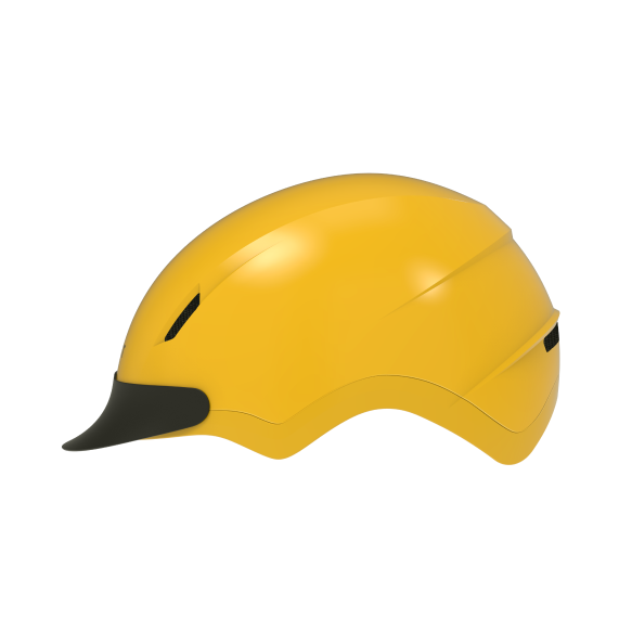 Mũ Bảo Hiểm Siêu Nhẹ An Toàn, Màu Vàng, large